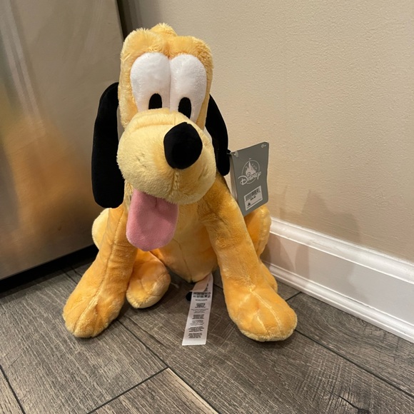 Disney Toys Disney Store 7 Pluto Plush Toy Stuffed Animal Poshmark